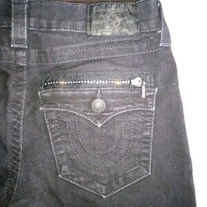 True Religion Bling Zipper Jeans size 29